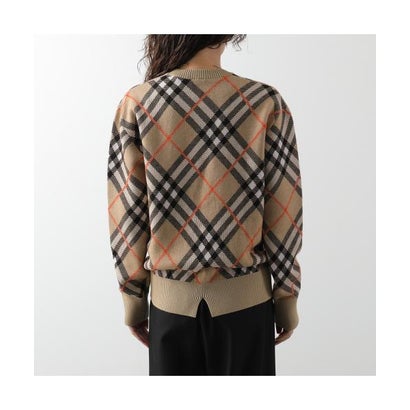 バーバリー BURBERRY BURBERRY ニット 8093486 長袖 チェック （SAND-IP-CHECK/ベージュ）｜詳細画像