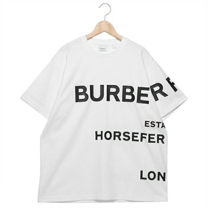 バーバリー BURBERRY Tシャツ 半袖カットソー トップス ホワイト レディース BURBERRY 8048748 A1464 （ホワイト）｜詳細画像