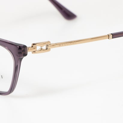 ブルガリ BVLGARI メガネ 眼鏡 アイウェア レディース メンズ （トランスペアレントアメジストバイオレット/ゴールド）｜詳細画像