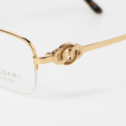 ブルガリ BVLGARI メガネ 眼鏡 アイウェア レディース メンズ （ゴールド）｜詳細画像