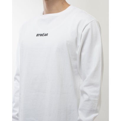 バイウェア BYWEAR Prime Logo L/S T-Shirt （White）｜詳細画像