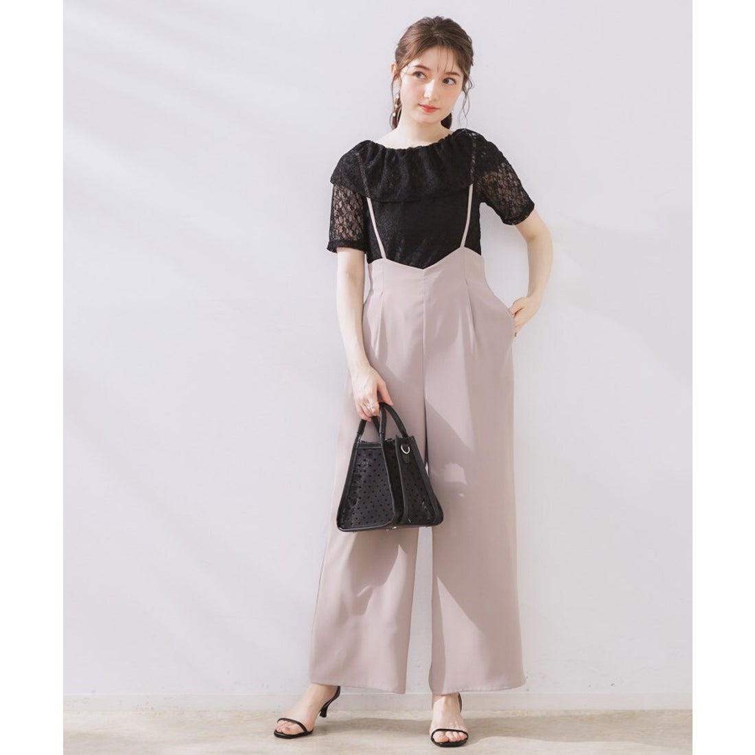 クチュール ブローチ Couture Brooch レースフレアオフショルTOPS 