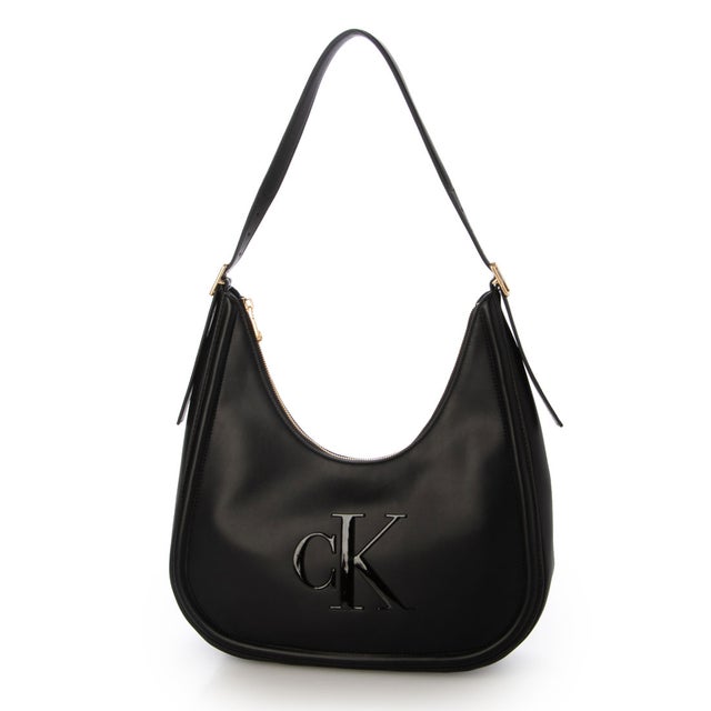 BOLD CK CRESCENT BAG （BLACK）
