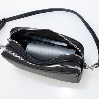 WEBBING DOUBLE STRAP CAMERA BAG （BLACK）｜詳細画像
