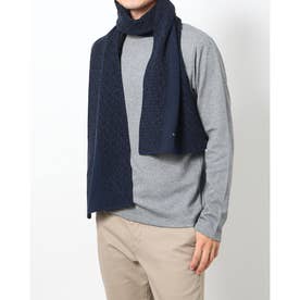 INDUSTRIAL MONO KNITTED SCARF M （Navy）