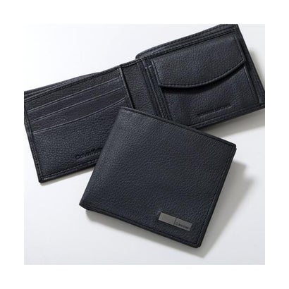 Calvin Klein 二つ折り財布 BILLFOLD W/COIN POCKET 31CK130031 （BLACK/ブラック）｜詳細画像