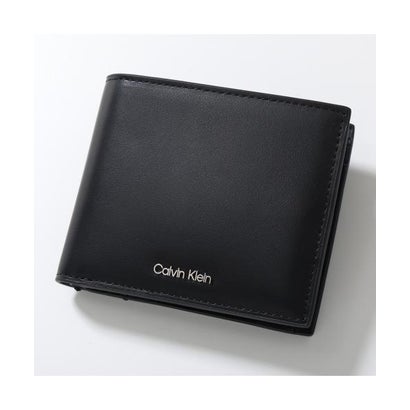 カルバン クライン Calvin Klein Calvin Klein 二つ折り財布 RAISED BILLFOLD W/ COIN LV04D1163G （UB1/BLACK）｜詳細画像