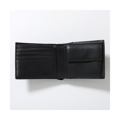 カルバン クライン Calvin Klein Calvin Klein 二つ折り財布 RAISED BILLFOLD W/ COIN LV04D1163G （UB1/BLACK）｜詳細画像