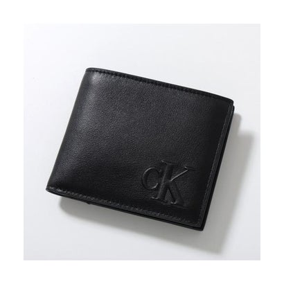 Calvin Klein 二つ折り財布 LV04G1072G 小銭入れあり （UB1/Black/ブラック）｜詳細画像