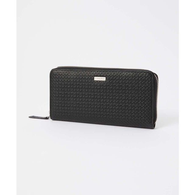 カルバンクライン 31CK190002 長財布 ZIP AROIUND WALLET メンズ 財布 （ブラック）