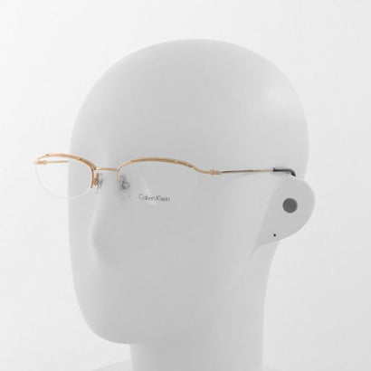 カルバン クライン Calvin Klein メガネ 眼鏡 アイウェア レディース メンズ （ゴールド）｜詳細画像