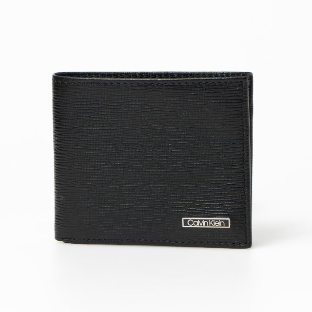 
                    BILLFOLD WITH COIN POCKET （BLACK）