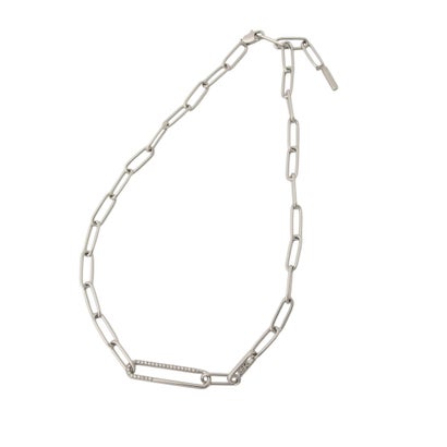 カルバン クライン Calvin Klein Cクライン ASYMMETRICAL N L （シルバー）｜詳細画像