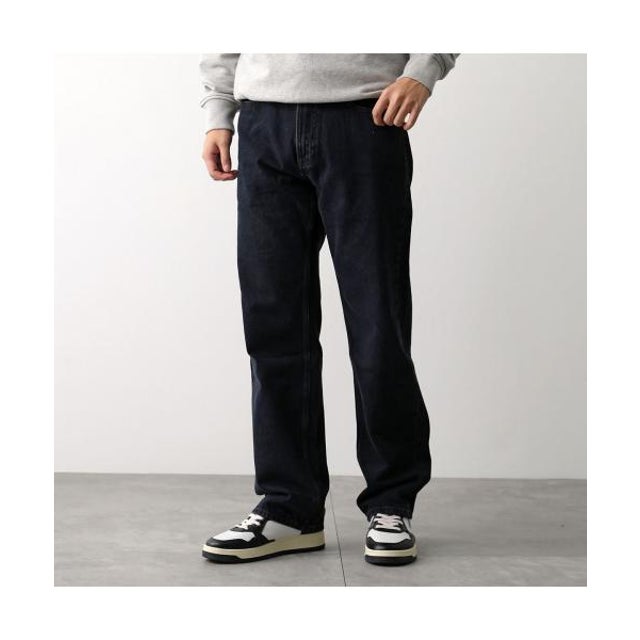 CALVIN KLEIN JEANS デニムパンツ LV040EM716 ストレート （EF7/BLUE-BLACK-STONE）