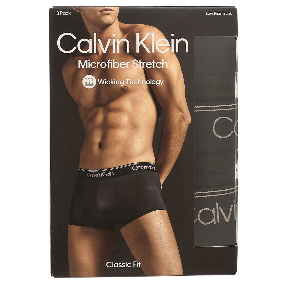 カルバン クライン Calvin Klein ボクサーパンツ アンダーウェア ローライズ ブラック メンズ CALVIN KLEIN NB2569  001【返品不可商品】 （BLACK） -waja bazar 海外ファッションブランド通販サイト【公式】