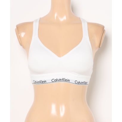 カルバン クライン Calvin Klein コットンストレッチ ブラジャー QF1654E （ホワイト）｜詳細画像