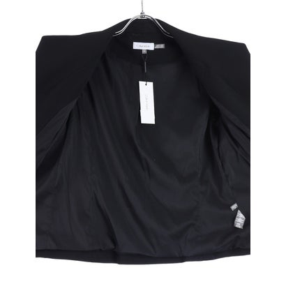 カルバンクライン ◆シャーリング袖がお洒落なブラックジャケット｜詳細画像