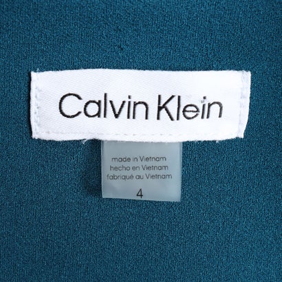 カルバン クライン Calvin Klein 3色あり♪フリル使いがフェミニンなワンピース （ブラック）｜詳細画像
