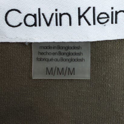 カルバン クライン Calvin Klein ☆ロゴテープ半袖Tシャツワンピース （カーキ）｜詳細画像