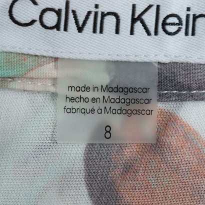カルバン クライン Calvin Klein まじめ可愛いシャツワンピース （オフ白）｜詳細画像