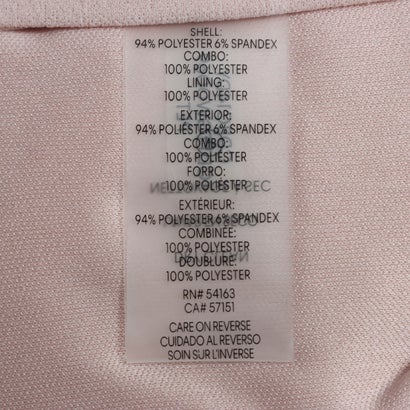 カルバン クライン Calvin Klein シフォンの袖口がお洒落なワンピース （ブラッシュピンク）｜詳細画像