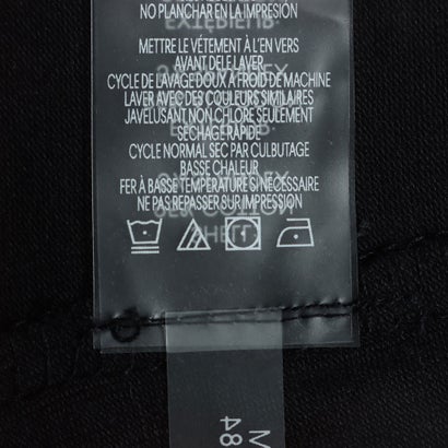 カルバン クライン Calvin Klein ☆ロゴグラフィティプリント柄フード付きTシャツワンピース （ブラックxマルチ）｜詳細画像