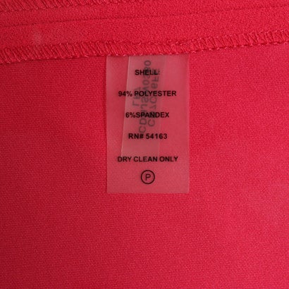 カルバン クライン Calvin Klein 華やかピンクのスタイリッシュなホルターネックワンピース （ピンク）｜詳細画像