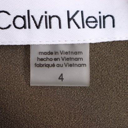 カルバン クライン Calvin Klein ☆シンプルノースリーブタイトワンピース （サイプレス）｜詳細画像