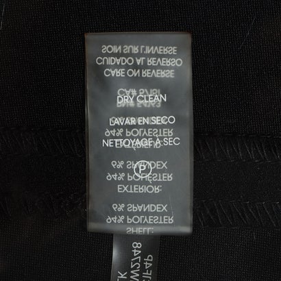 カルバン クライン Calvin Klein ショルダーのボウタイがお洒落なスタイリッシュワンピース （ブラック）｜詳細画像