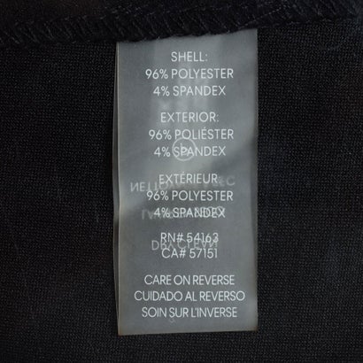 カルバン クライン Calvin Klein 上品ベージュ色のスタイリッシュジャンプスーツ （ブラック）｜詳細画像