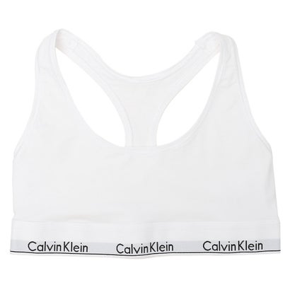 カルバン クライン Calvin Klein ブラジャー ブラレット モダン コットン  ホワイト レディース CALVIN KLEIN F3785 100 （WHITE）｜詳細画像