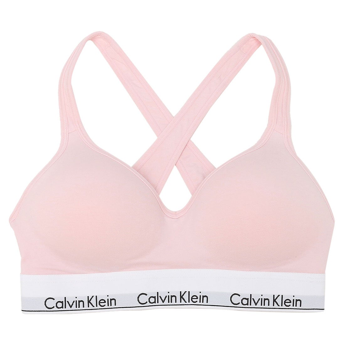 カルバン クライン Calvin Klein ブラジャー ブラレット モダン コットン カップ付 ピンク レディース CALVIN KLEIN  QF1654 680 （NYMPH'S THIGH） -靴＆ファッション通販 ロコンド〜自宅で試着、気軽に返品