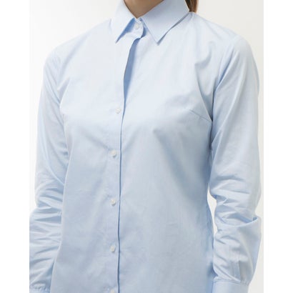カルバン クライン Calvin Klein オフィスにピッタリなコットンシャツ （ブルー）｜詳細画像