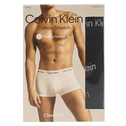 カルバン クライン Calvin Klein インナー コットンストレッチ ボクサーパンツ ブラック メンズ CALVIN KLEIN NB2614 001【返品不可商品】 （BLACK）｜詳細画像