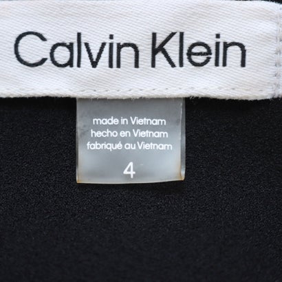 カルバン クライン Calvin Klein ☆フレア袖セミタイトワンピース （ブラック）｜詳細画像