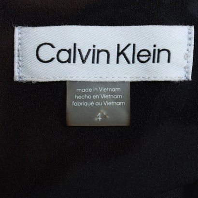 カルバン クライン Calvin Klein カルバン クライン Calvin Klein 左肩代わりリボン、長めタイト。 （黒） （黒）｜詳細画像