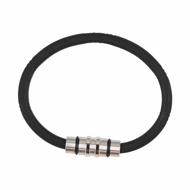 健康アクセサリー ブレスレット ループ クレスト プレミアムカラー ABAEF04M （プレミアムシルバー）