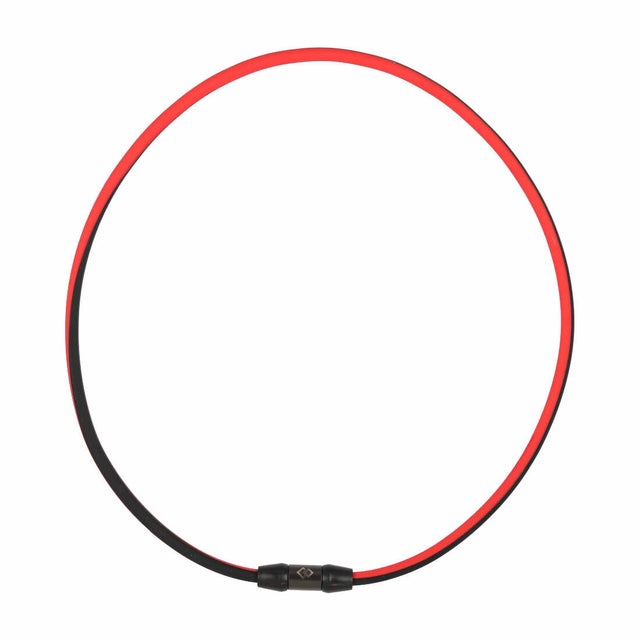 健康アクセサリー ネックレス コラントッテSPORTS ネックレス SR140 NEXT DBAAD2113 （レッド×ブラック）