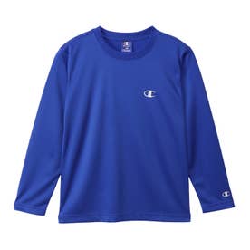 Tシャツ 長袖 ロンT カットソー 子供服 キッズ 速乾 吸水 スポーツ LONG SLEEVE T-SHIRT CK-BS401 （ブルー(340)）