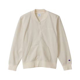スウェット シャツ ジップ 子供服 キッズ ZIP SWEATSHIRT オフブラック ブルー ベージュ ライトブラウン CK-C002 （ブリーチベージュ(368)）