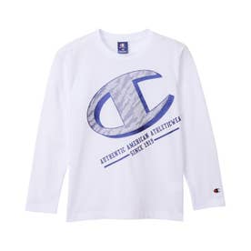 Tシャツ 長袖 ロンT カットソー 子供服 キッズ 男の子 ボーイズ LONG SLEEVE T-SHIRT ホワイト 白 CK-CS408 （ホワイト(010)）