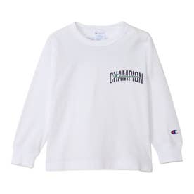Tシャツ 長袖 ロンT カットソー 子供服 キッズ ボーイズ LONG SLEEVE T-SHIRT CK-A406 （ホワイト(010)）