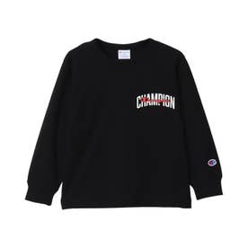 Tシャツ 長袖 ロンT カットソー 子供服 キッズ ボーイズ LONG SLEEVE T-SHIRT CK-A406 （ブラック(090)）