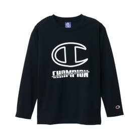 Tシャツ 長袖 ロンT カットソー 子供服 キッズ 速乾 吸水 スポーツ LONG SLEEVE T-SHIRT CK-BS402 （ブラック(090)）