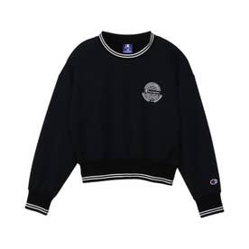 スウェット トレーナー 子供服 キッズ 女の子 ガールズ クルーネック CREW NECK SWEATSHIRT CK-BS005 （ブラック(090)）
