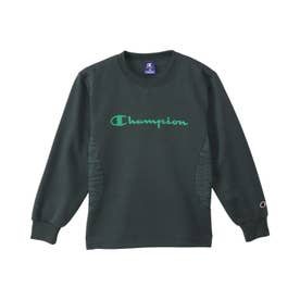 スウェット トレーナー 子供服 キッズ 男の子 ボーイズ クルーネック CREW NECK SWEATSHIRT CK-CS025 （ダークグリーン(570)）