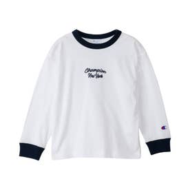 Tシャツ 長袖 ロンT カットソー 子供服 キッズ 男の子 ボーイズ カジュアル LONG SLEEVE T-SHIRT CK-C404 （ホワイト(010)）