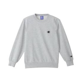 スウェット トレーナー 子供服 キッズ クルーネック CREW NECK SWEATSHIRT ブラック グレー ネイビー 黒 CK-CS019 （オックスフォードグレー(070)）