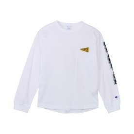 Tシャツ 長袖 子供服 キッズ 男の子 ボーイズ カジュアル LONG SLEEVE T-SHIRT CK-B402 （ホワイト(010)）
