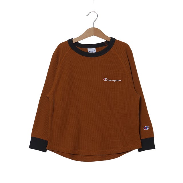 長袖Tシャツ ロングスリーブT_LONG SLEEVE T-SHIRT （ブラウン）